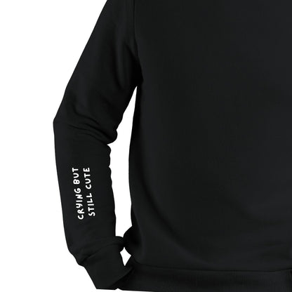 Crying But Still Cute Sweatshirt - 3E