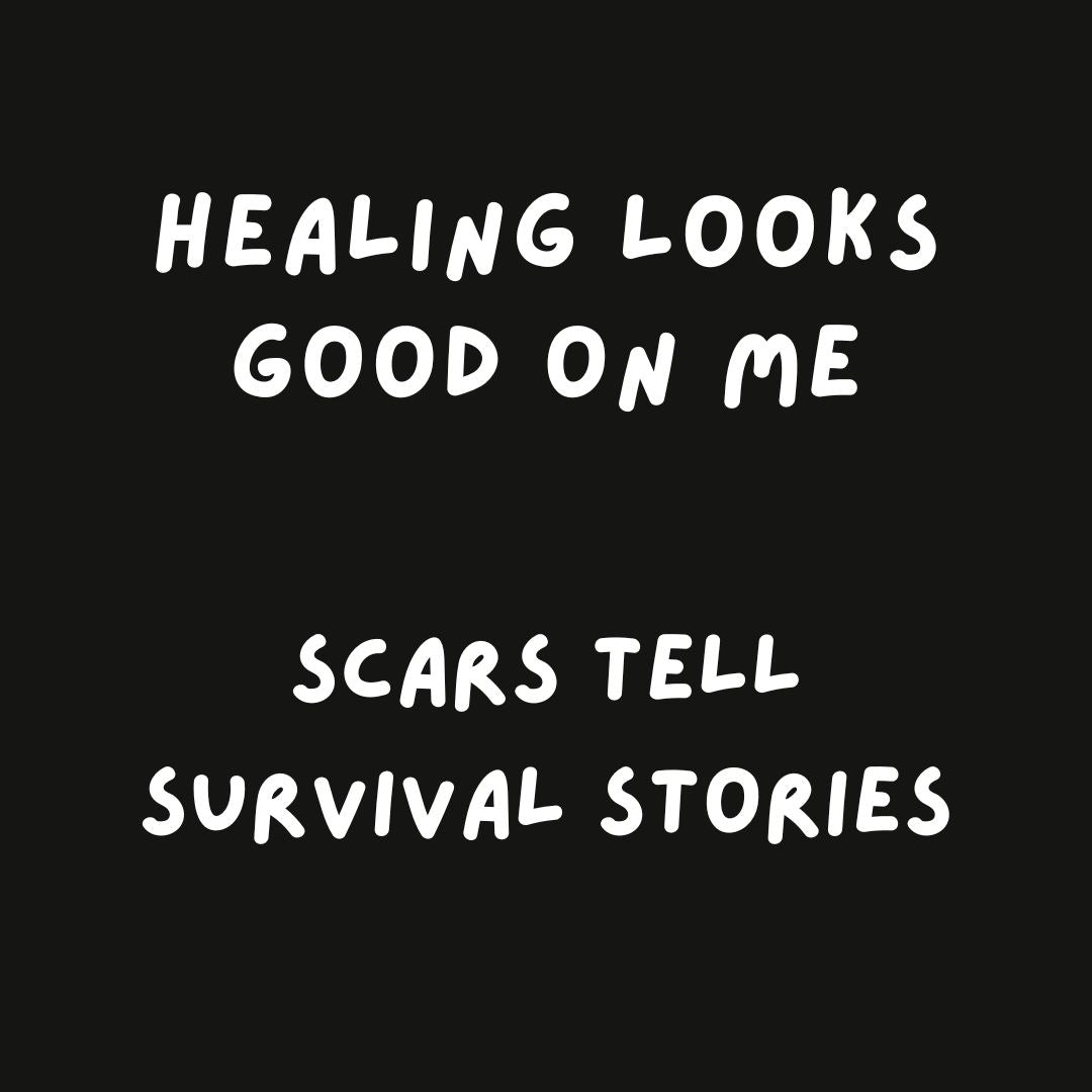 Scars Tell Survival Stories Sweatshirt - 8E